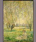 Woman under the Willows by Claude Monet